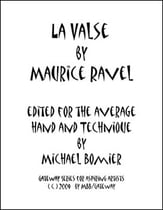 La Valse piano sheet music cover